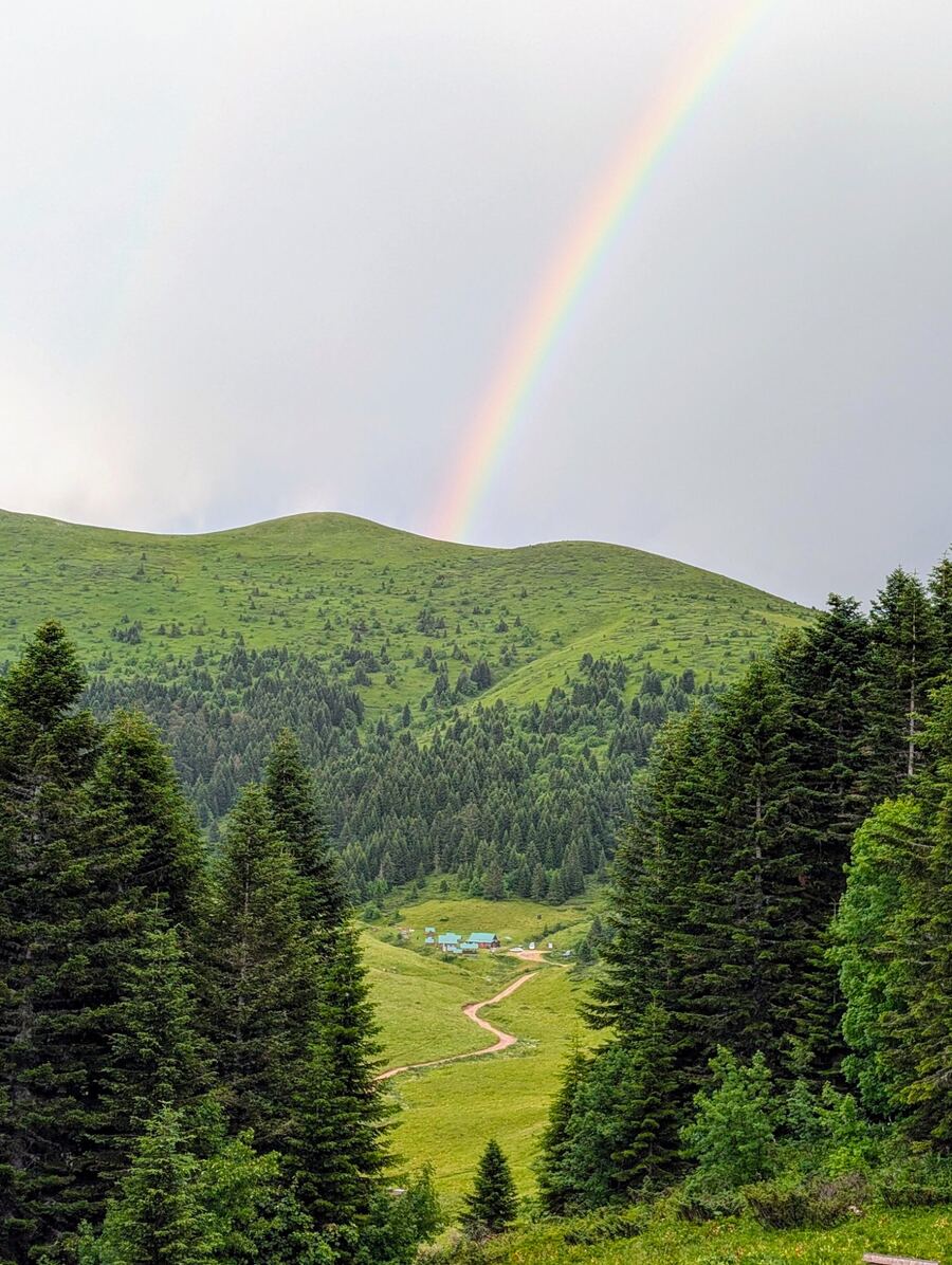 Seasons in the mountains